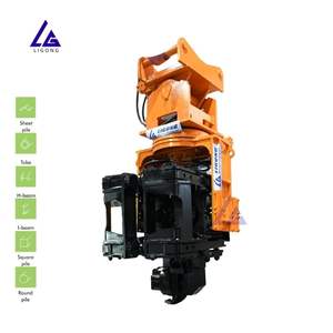 Alat Piling penjepit samping 20-30t buatan Tiongkok dengan presisi dan kecepatan - Product Image 3