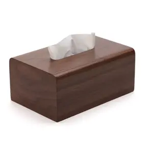 范妮纸巾架盒木质餐巾