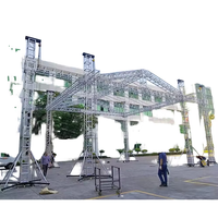 Estructura de Soporte para Altavoces Line Array de Alta Resistencia y Techo de Doble Truss para Actuaciones al Aire Libre