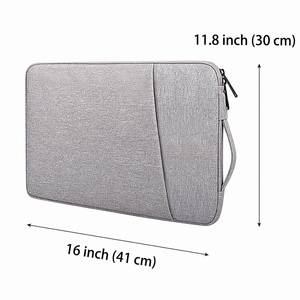 Funda Protectora para Portátil con Cierre y Logotipo Personalizado, Organizador para Computadora con Bolsillo Frontal para Regalos de Bienvenida - Product Image 2