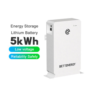ระบบแบตเตอรี่ลิเธียมโซลาร์เซลล์ Bettenergy 30kWh ชุดอุปกรณ์ครบชุด 5kW 10kW ระบบไฮบริดสำหรับบ้านพักอาศัย ระบบ PV สำหรับบ้านแบบออฟกริด ELESHELL 5K 51.2V Sy - Product Image 3