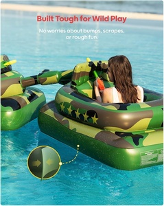 Tanque <span class=keywords><strong>de</strong></span> Agua Inflable con Cañón <span class=keywords><strong>de</strong></span> Agua para Niños y Adultos, Juego <span class=keywords><strong>de</strong></span> Combate Acuático al Aire Libre - Product Image 3
