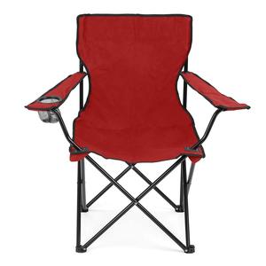 Fauteuil pliant portable d'extérieur en tissu Oxford et métal pour la pêche, la plage, le camping, les pique-niques – Chaise de plage pliable, équipement de loisirs - Product Image 2
