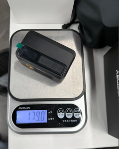 Mini compresseur d'air numérique sans fil <span class=keywords><strong>pour</strong></span> moto et vélo 120 PSI, mini pompe à vélo portable avec valve Presta et Schrader - Product Image 5