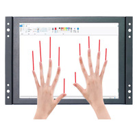Écran tactile résistif industriel de 10 pouces 1024*768 Utilisation en intérieur