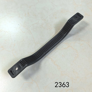 Furniture Handle Bar <b>Black</b> PP Plastic 204.4 Mm Hole Spacing Cabinet Storage Closet Minimalist Design 2363 - Product Image 4