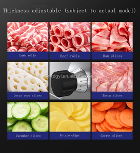 Elegante Affettatrice per Carne Mini da 10 Pollici in Cromo per Uso Domestico con Design Raffinato Stile Bucarest - Product Image 5