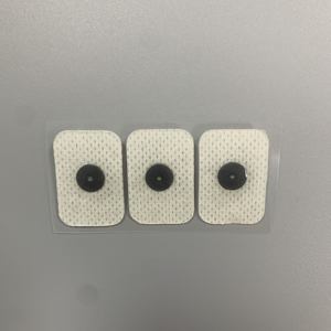 일회용 사각형 어린이용 폼 건식 전극 <span class=keywords><strong>ECG</strong></span> EKG 모니터 전극 패드 - Product Image 2