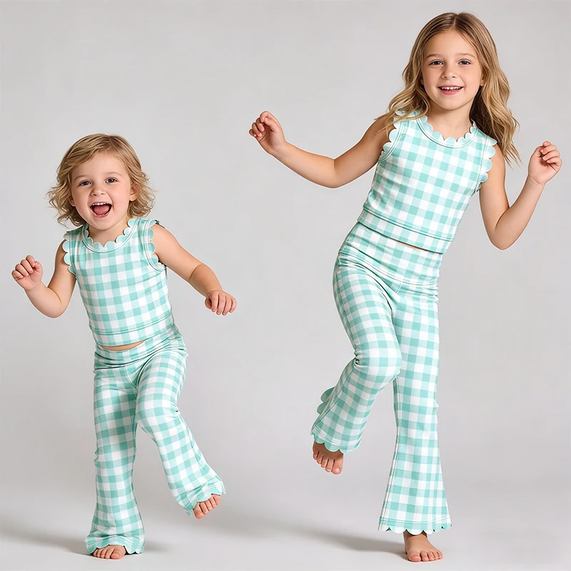Anti-Static Girl Yoga Set Toddler Girl Sports Outfits Summer High Elasticity Girl Active Wear Kids Yoga Kids Clothing Yoga Set