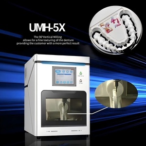 Fresadora Dental de 5 Ejes UMH-5X con Precisión de 5 mm, Sistema <span class=keywords><strong>CAD</strong></span>/CAM de 1200 W, 10 Fresas para Implantes Híbridos - Product Image 1