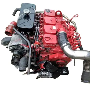 Turbocharged 3.9L Cumminss 4BT Motor 4 Cilinder Inline Gebruikt 4BTA3.9 Dieselmotor Te Koop