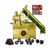 Presse hydraulique pour briquettes de charbon de bois, équipement de fabrication de charbon pour barbecue, chicha et narguilé