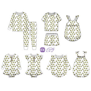 Lovelyshine Großhandel & Maßanfertigung Neugeborenen-Babykleidung Unterstützt Mehrere Stile Bambus-Schlafanzug-Strampler für Babys Anfragen Willkommen. - Product Image 5