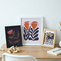 Marco de Fotos Rectangular de MDF Resistente a los Rayos UV, Ecológico, Irrompible, de 1.2 cm de Grosor, Precio de Fábrica, para Decoración Moderna del Hogar y Oficina