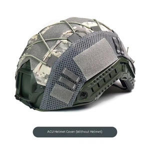 TONMO Housse de <span class=keywords><strong>casque</strong></span> tactique universelle unisexe, respirante, durable, camouflage, pour l'extérieur, best-seller transfrontalier - Product Image 3