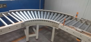 Özelleştirmek <span class=keywords><strong>90</strong></span> derece dönüm makaralı konveyör makinesi açısı makaralı konveyör köşe makaralı konveyör - Product Image 5