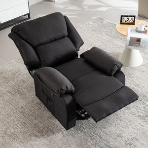 Chaise longue et inclinable à télécommande électrique moderne <span class=keywords><strong>2</strong></span>-en-1, <span class=keywords><strong>fauteuil</strong></span> de massage extensible en tissu pour le salon et le bureau - Product Image 3