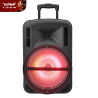 Rétro Mobile Rechargeable Toit CHARIOT Tampon Basse Simple 10 Pouces BT BATTERIE Guitare DJ BAFLE CAIXA Acoustique Audio Haut-Parleur