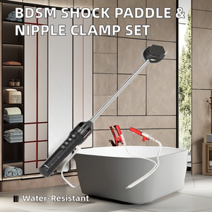 Großhandel Anfänger BDSM Kit Elektro schock Paddel Nippel klemme Erwachsene S & M Bestrafung ausrüstung für Paare Sexspielzeug Großhandel - Product Image 2