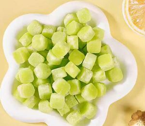 ลูกอมน้ำเชื่อมรสเกลือทะเลมะนาวมิ้นท์แพร์คุณภาพสูง ฟรีฟอร์มโพลีเอสเตอร์ สดชื่น บรรเทาอาการเจ็บคอ เหมาะสำหรับเป็นของว่าง ของขวัญ หรือของแจก - Product Image 1