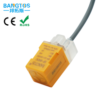 Sensor Proximitas Otomatisasi Industri BANGTOS NPN NC, Saklar Proximitas Induktif ABS, Jarak Penginderaan 8mm