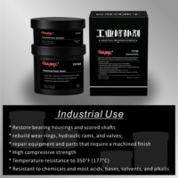 Mastic époxy titane pour usage marin - Gris - 454g