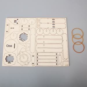 Mortier en bois <span class=keywords><strong>scientifique</strong></span> et technologique, modèle d'expérimentation manuel DIY, jouet d'invention pour enfants et garçons - Product Image 2