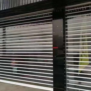 <span class=keywords><strong>Volets</strong></span> roulants en polycarbonate et aluminium de conception moderne, transparents, coupe-vent, en <span class=keywords><strong>composite</strong></span> de fibre de verre, pour usage commercial - Product Image 4