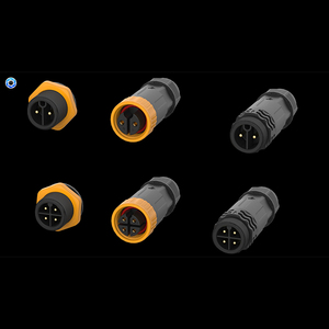 Connettore impermeabile 2 + 4 Pin connettore M20 presa maschio + spina femmina per illuminazione esterna