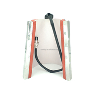 Presse à chaud conique 17 OZ pour tasses avec plaque en fer et élément chauffant flexible en silicone