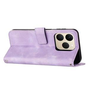 Fundas de teléfono de lujo a la moda Triángulo impreso a prueba de golpes PU + TPU Book Flip Phone Case para OPPO F31/A6 PRO 4G/5G /<span class=keywords><strong>Realme</strong></span> 15T - Product Image 2