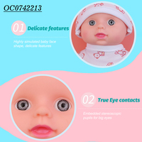8 "petite taille en gros Mini nouveau-né Super bébé fille poupée pour enfants