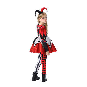 Disfraz <span class=keywords><strong>de</strong></span> <span class=keywords><strong>Pennywise</strong></span> para Niños <span class=keywords><strong>de</strong></span> Halloween 2026, Divertido Disfraz para Niñas para Actuaciones <span class=keywords><strong>de</strong></span> Carnaval - Product Image 4