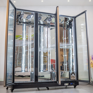 Vitrina Refrigerada de Lujo de 3 Puertas y 1500L para Floristería, Eficiente Energéticamente, Sin Escarcha, con Ventilador y Control Digital de Temperatura - Product Image 1