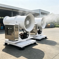 Canon à brouillard haute pression pour la suppression de la poussière avec fonction de pulvérisation automatique pour les zones minières