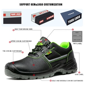 YIZHONCO <span class=keywords><strong>Base</strong></span> <span class=keywords><strong>scarpe</strong></span> di sicurezza ampia punta in acciaio suola superiore in PU antiscivolo resistente all'abrasione confortevole - Product Image 5