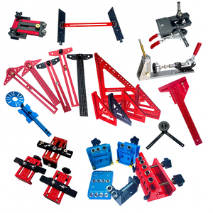 Kit di punzoni per fori a scomparsa Qinbu, localizzatore di fori professionale per la realizzazione di mobili/armadietti, strumento per la lavorazione del legno e la foratura angolare - Product Image 1