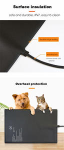 Reptile tapis chauffant tortue escalade boîte d'élevage d'animaux feuille chauffante serpent lézard gardant palais araignée tapis chauffant - Product Image 5