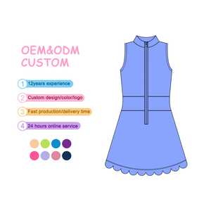 Fabricante de ropa para niños Todos los vestidos de yoga para niñas Ropa de verano para niñas Vestido para niños pequeños - Product Image 3