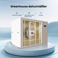 Déshumidificateur mural industriel certifié CE 506 pintes IPX4 étanche pour serres entrepôts sous-sols-matériau métallique