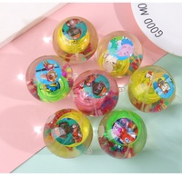 Bola Kristal Elastis 6.5cm, Bola Pantul Menyala, Bola Lompat Warna-warni, Mainan Anak, Terlaris 2024