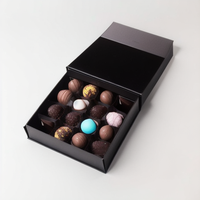 Emballage de boîte-cadeau personnalisé de luxe, petite boîte vide pour confiseries, chocolats, bonbons, truffes, emballage haut de gamme pour l'Inde et le Moyen-Orient