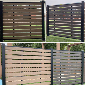 Paneles y Tablas de Cercas de HDPE WPC Modernos, Resistentes al Agua, Duraderos, con Protección UV y Garantía de 5 Años, para Privacidad en Exteriores, Venta al Por Mayor - Product Image 3