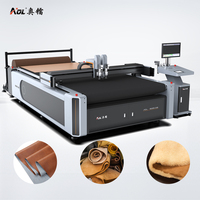 Máquina de Corte de Cuero Artificial CNC AOL de Alta Precisión con 3 Años de Garantía para Uso Industrial