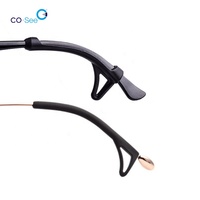 Crochets d'oreille antidérapants en silicone pour branches de lunettes, manchons de maintien pour montures en acétate
