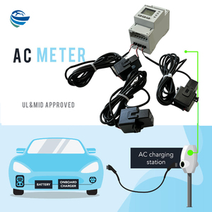 Nhà máy sản xuất 80a-300a một pha ba giai đoạn RS485 modbus rtu Din Rail 3 pha hai chiều năng lượng mét cho PV năng lượng mặt trời hệ thống - Product Image 1