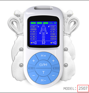 Estimulador Elétrico de Nervos e Músculos Terapia Digital EMS Massager <span class=keywords><strong>Mini</strong></span> Unidade <span class=keywords><strong>TENS</strong></span> Máquina de Fisioterapia com Eletrodos - Product Image 5