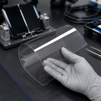 Verre trempé flexible Showcai NT5 UTG ultra-fin 0,03 mm 0,1 mm 0,15 mm pour écran de téléphone portable pliable