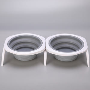 Mangkuk anjing besar jenis Z anjing mengangkat mangkuk berdiri anjing besar/Sedang ukuran 1L mangkuk air makanan - Product Image 1