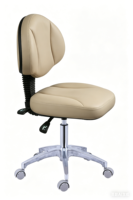 Tabouret de dentiste de luxe Buffalo, chaise ergonomique réglable avec support lombaire, coussin premium, certifié CE, capacité de charge de 150 kg